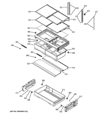 Diagram for GFE26GMHEES