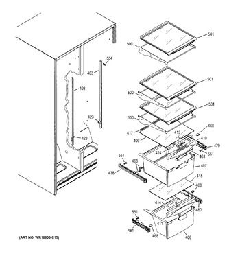 Diagram for GSH25JFRFWW