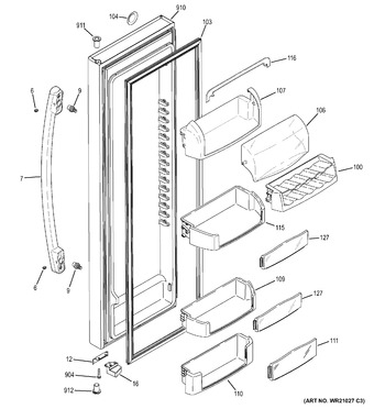 Diagram for GZS23HGECFBB