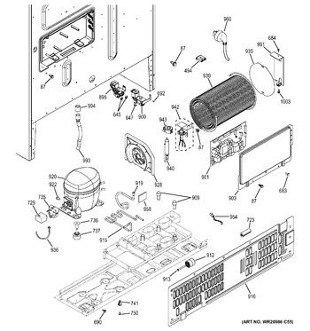 Diagram for PFE28RSHGSS