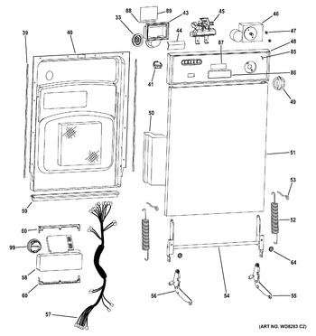 Diagram for GSM1860F00SS