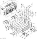 Diagram for 4 - Lower Rack Assembly