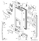 Diagram for 1 - Dispenser Door