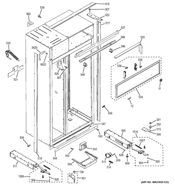 Diagram for CSB48WSKBSS