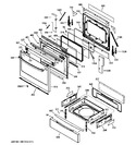 Diagram for 4 - Door & Drawer Parts