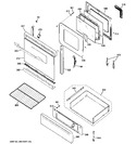 Diagram for 4 - Door & Drawer Parts