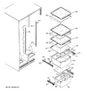 Diagram for 7 - Fresh Food Shelves