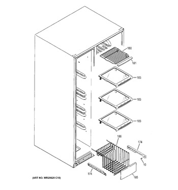 Diagram for GSS23HGHECWW