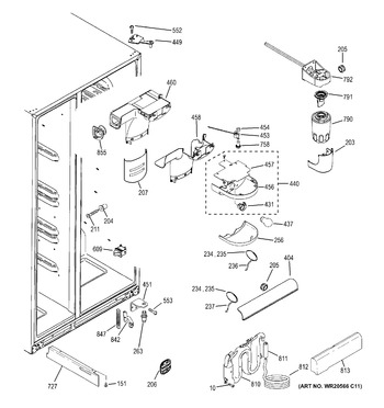 Diagram for HSS25ATHECWW