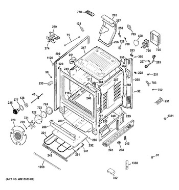 Diagram for PGB940DEF1WW