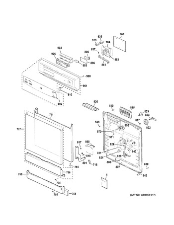 Diagram for GSD3361K00SS