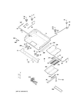 Diagram for JGB640DEF1WW