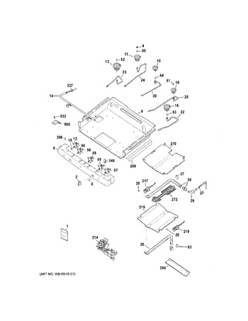 Diagram for JGB650DEF1WW