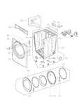 Diagram for 02 - Cabinet And Door Assembly Parts