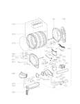 Diagram for 03 - Drum And Motor Assembly Parts