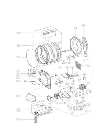 Diagram for DLE2350W