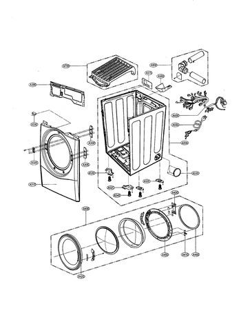 Diagram for DLE2522W