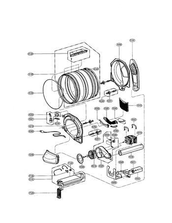 Diagram for DLE2522W