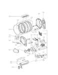 Diagram for 03 - Drum And Motor Assembly