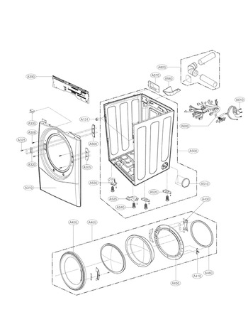 Diagram for DLE3170W