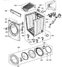 Diagram for 02 - Cabinet/door Assy