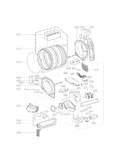 Diagram for 04 - Drum And Motor Assembly Parts