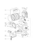 Diagram for 04 - Drum And Motor Assembly Parts