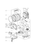 Diagram for 04 - Drum And Motor Assembly Parts