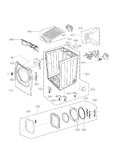 Diagram for 03 - Cabinet And Door Assembly Parts