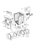 Diagram for 02 - Cabinet And Door Assembly Parts