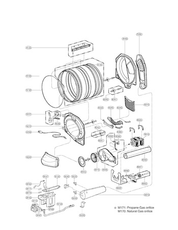 Diagram for DLG2522W