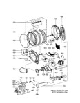 Diagram for 03 - Drum/motor: Gas Type