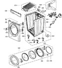 Diagram for 02 - Cabinet/door Assy