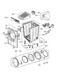 Diagram for 03 - Cabinet And Door Assembly Parts