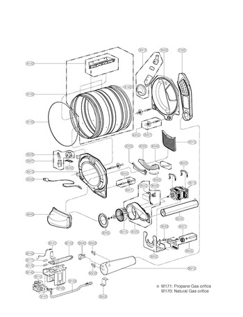 Diagram for DLGX7188WM