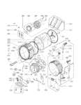 Diagram for 02 - Drum And Tub Assembly Parts