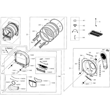 Diagram for DV50F9A8EVW/A2-0000