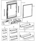 Diagram for 05 - Refrig Door