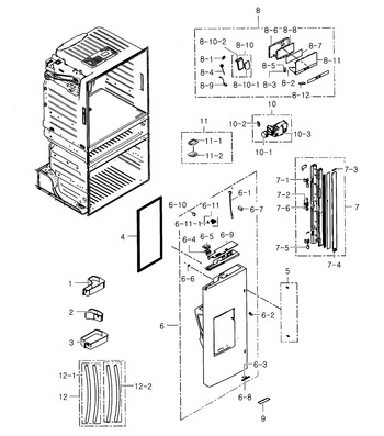 Diagram for RF25HMEDBWW/AA-0002