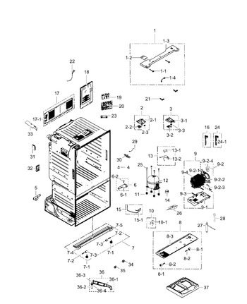 Diagram for RF263TEAESR/AA-0001