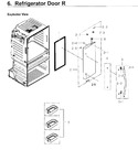 Diagram for 06 - Fridge Door R