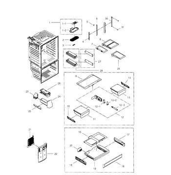 Diagram for RFG29PHDBP/XAA-0001