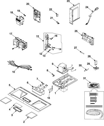 Diagram for SMH4150WD/XAA