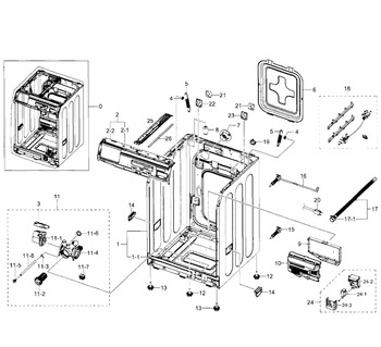 Diagram for WF350ANW/XAA-0003