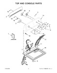 Diagram for 02 - Top And Console Parts