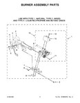 Diagram for 05 - Burner Assembly Parts