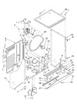 Diagram for 03 - Dryer Cabinet And Motor Parts