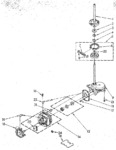 Diagram for 08 - Brake, Clutch, Gearcase, Motor And Pump