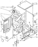 Diagram for 03 - Dryer Cabinet And Motor