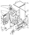 Diagram for 03 - Dryer Cabinet And Motor